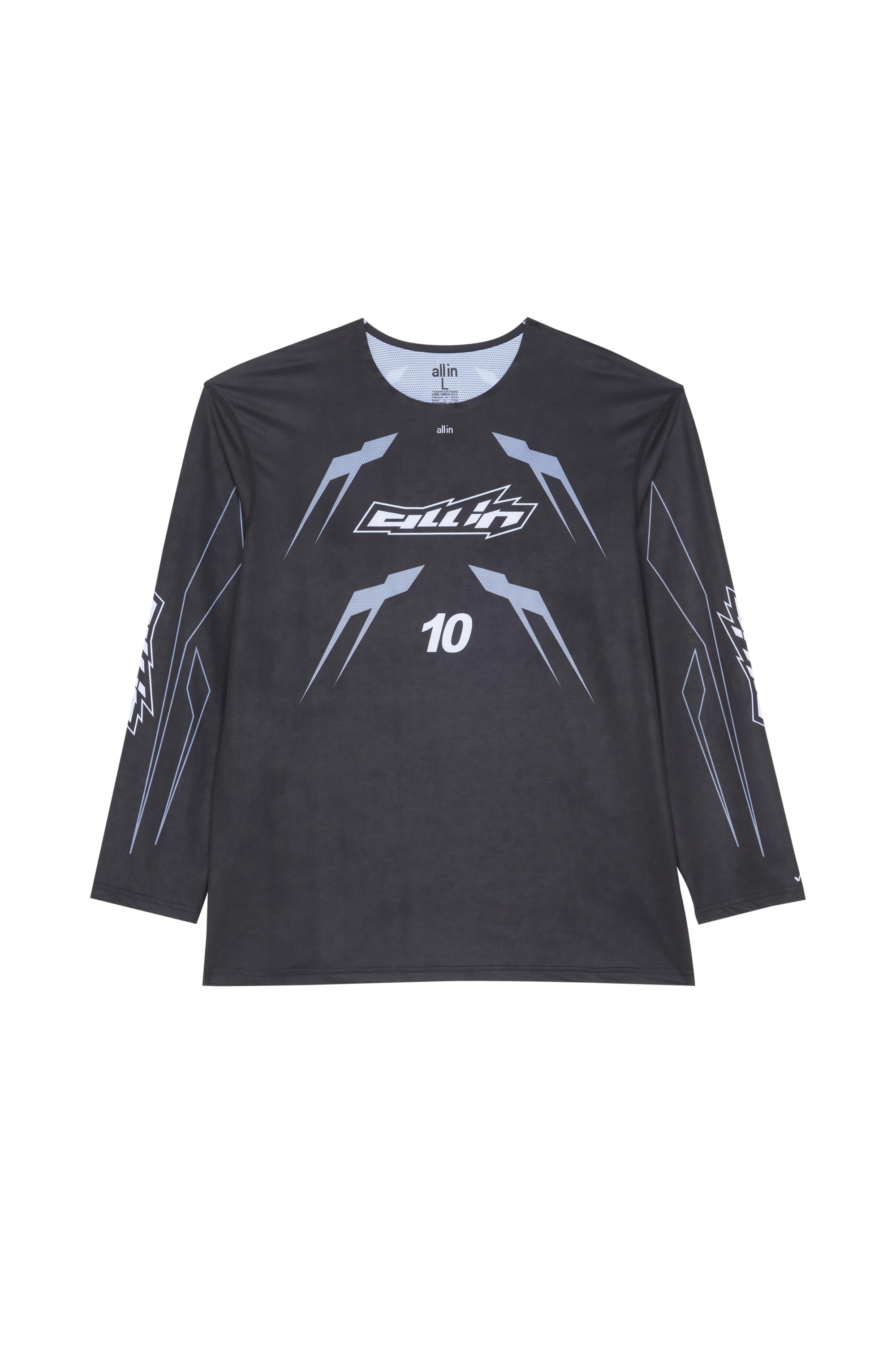 ALL IN Maillot KICK LS BLACK Noir
