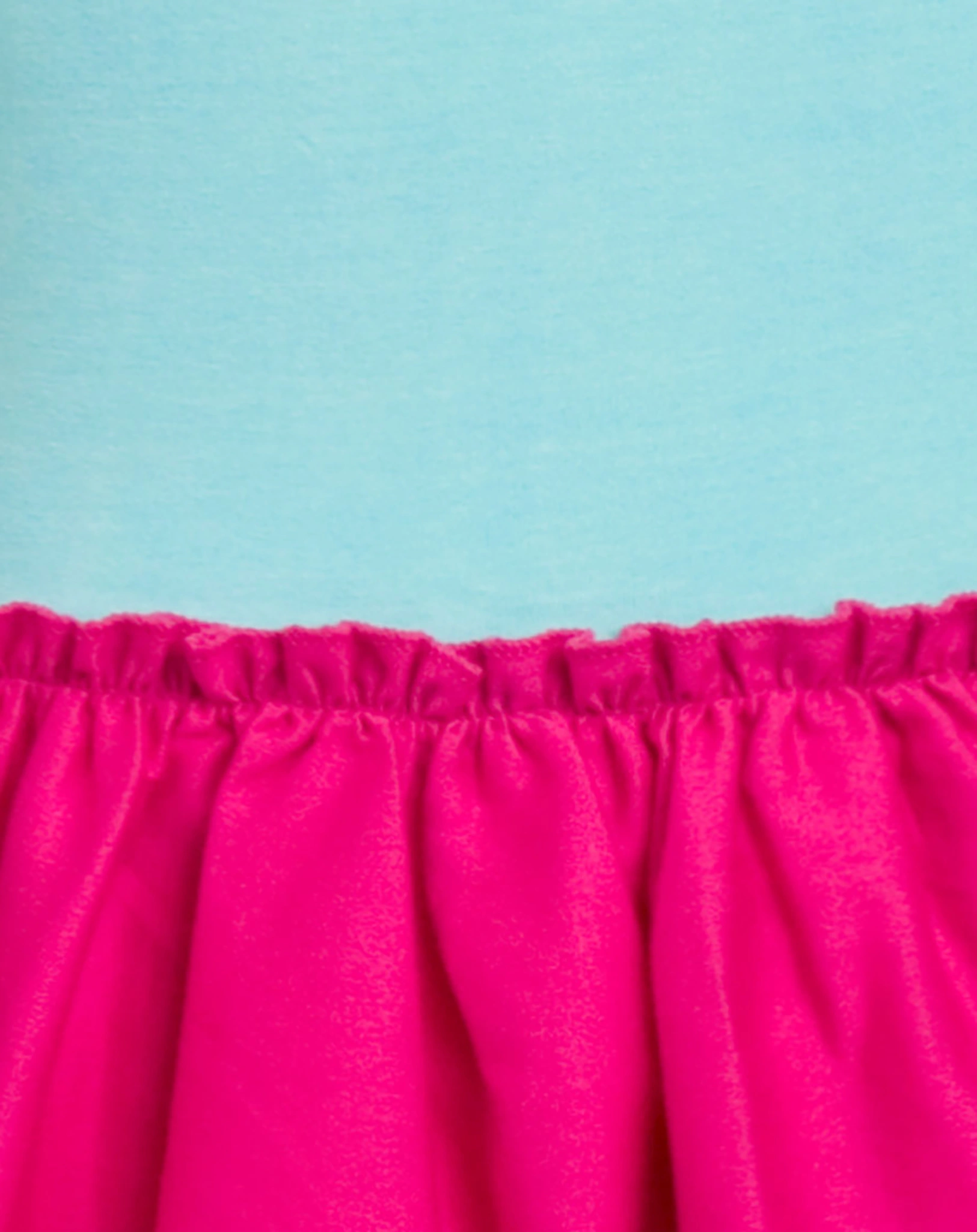 Kurzarmkleid HAPPY BIRD in pink/türkis