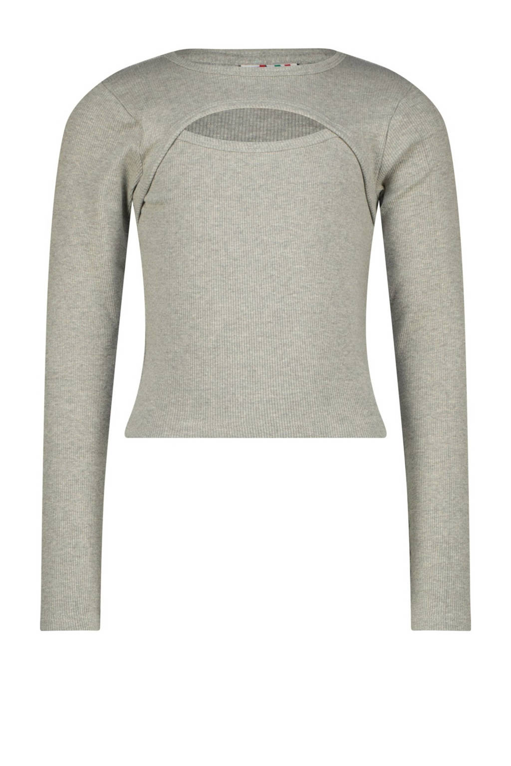 Vingino longsleeve lichtgrijs melange