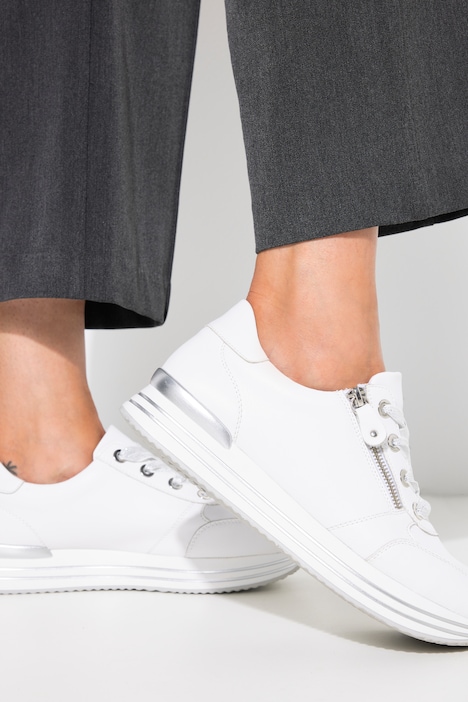 Remonte Leder-Sneaker, Wechselfußbett, Weite G