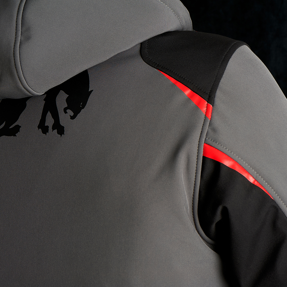 Furygan - Blouson Sektor Roadster Anthracite / Noir / Rouge