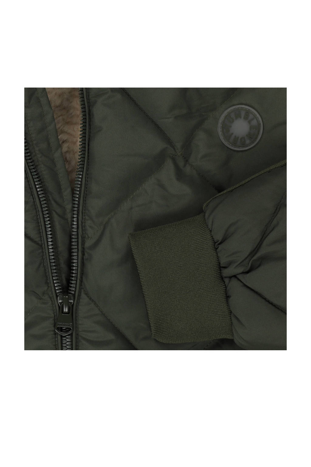 Tumble 'n Dry quilted gewatteerde winterjas Baltic olijfgroen