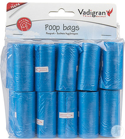 Vadigran Sachets Hygiéniques Bleus 20 Rouleaux