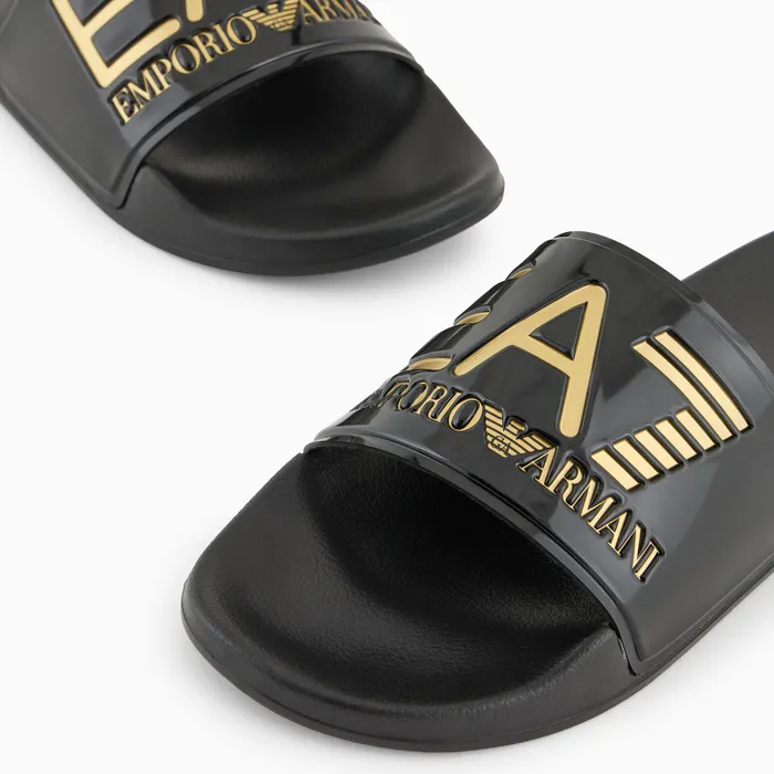 EA7 Logo Badslippers Heren