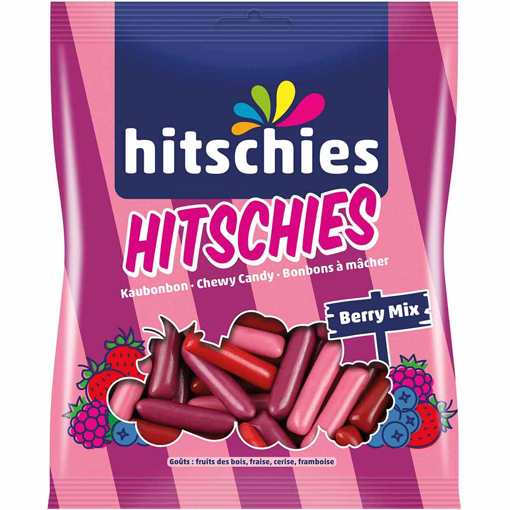 Hitschler Hitschies Beeren Mix 125g MHD:30.10.26