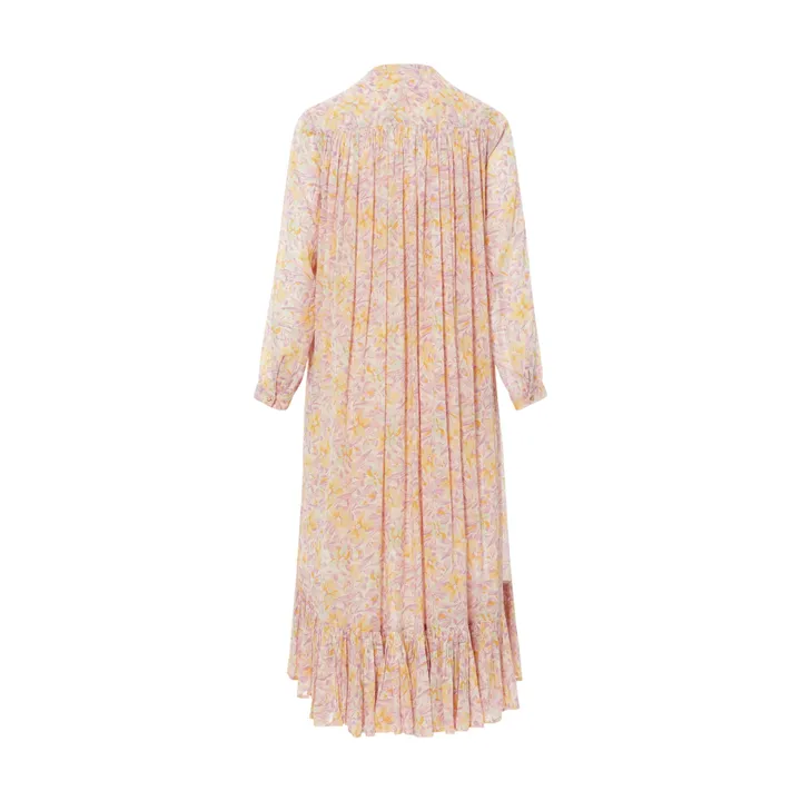 Laurence Bras Robe Pipe Imprimée | Rose