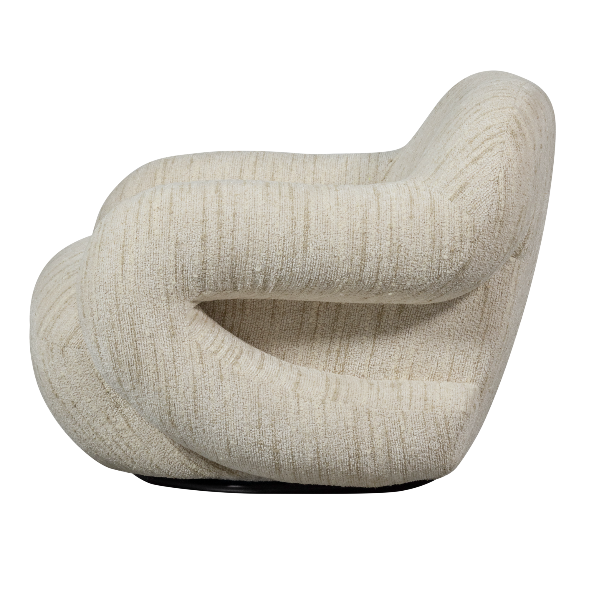 Folke Fauteuil - Chenille - Naturel Melange