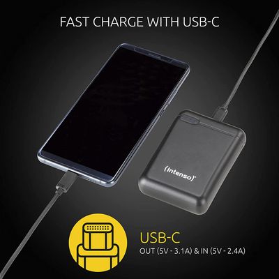 Intenso XS10000 - powerbank / batterie de secours rechargeable pour smartphone - 10000 mAh