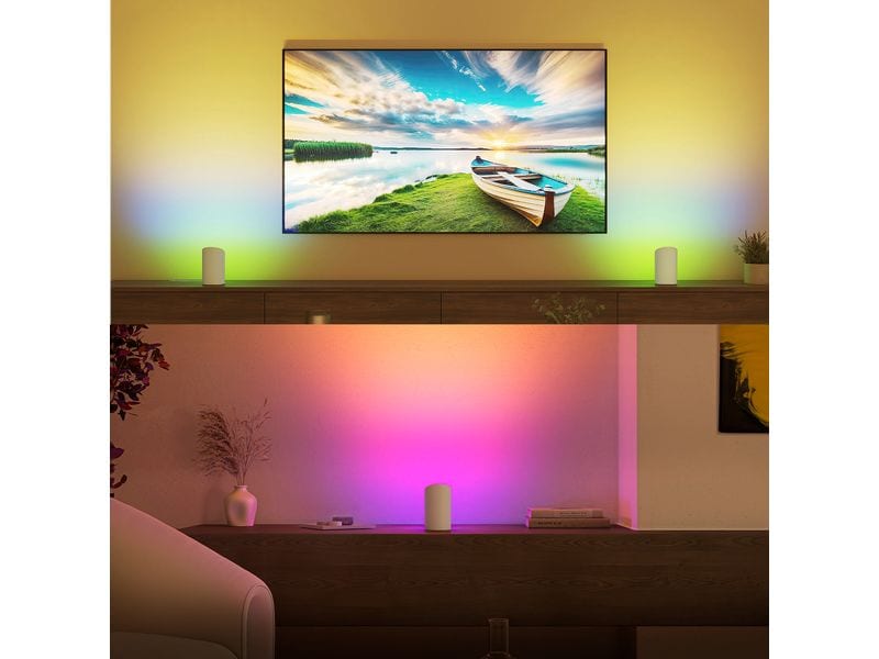 Philips Hue Play Wallwasher duo Weiss Play Wallwasher mit ColorCast Funktion
