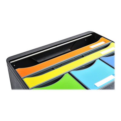 Exacompta Store-Box - Module de classement à l'italienne 6 tiroirs - arlequin