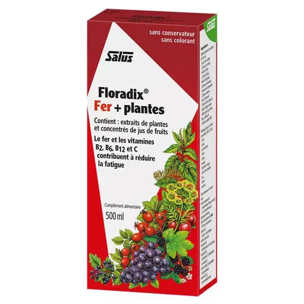 Salus Floradix Ferro + Plantas 500ml