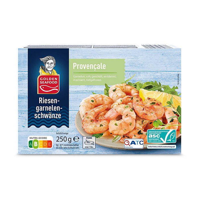 GOLDEN SEAFOOD Riesengarnelen Provencale 250 g
