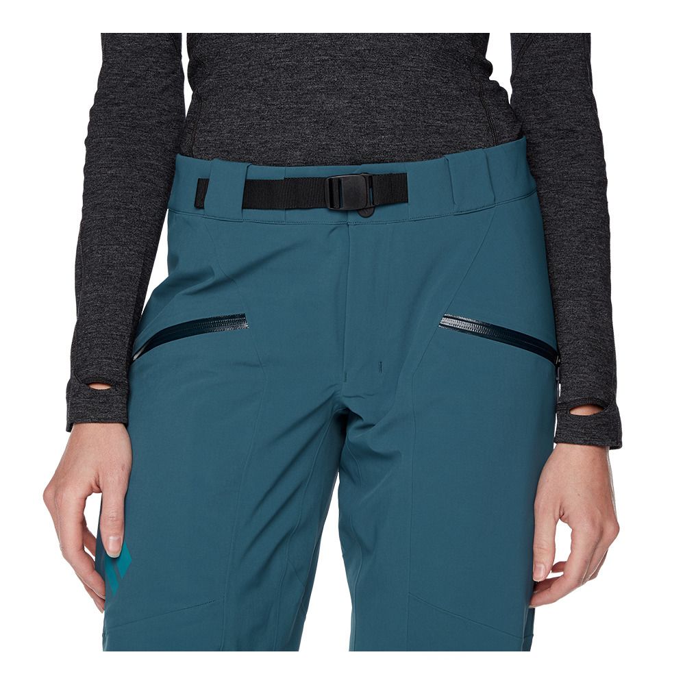 Black Diamond RECON STRETCH SKI - Pantalon ski Femme azurite