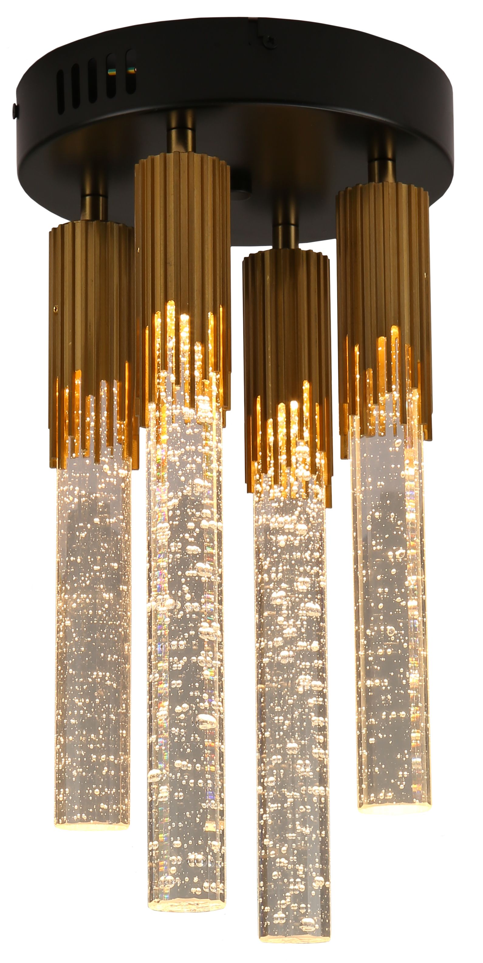 Plafondlamp 4-lichts Goud Maud ⌀20  x H40 cm
