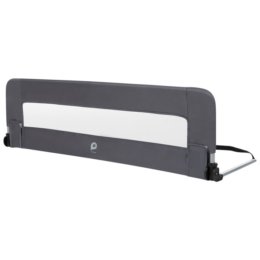 Barrière de lit filet 120cm avec poche - Ecru