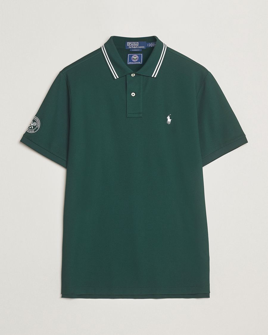 Polo Ralph Lauren Wimbledon Performance Polo Moss Agate