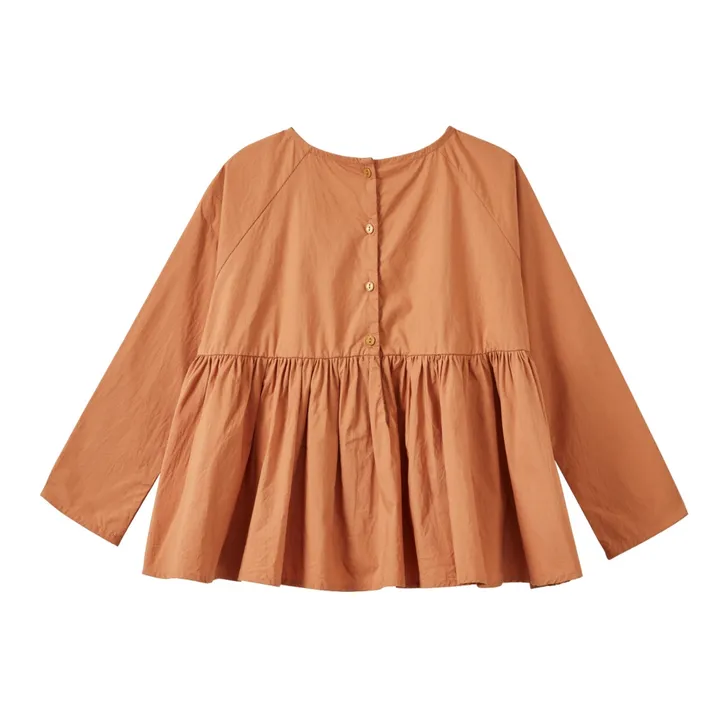 Caramel Blouse Calliope | Terracotta