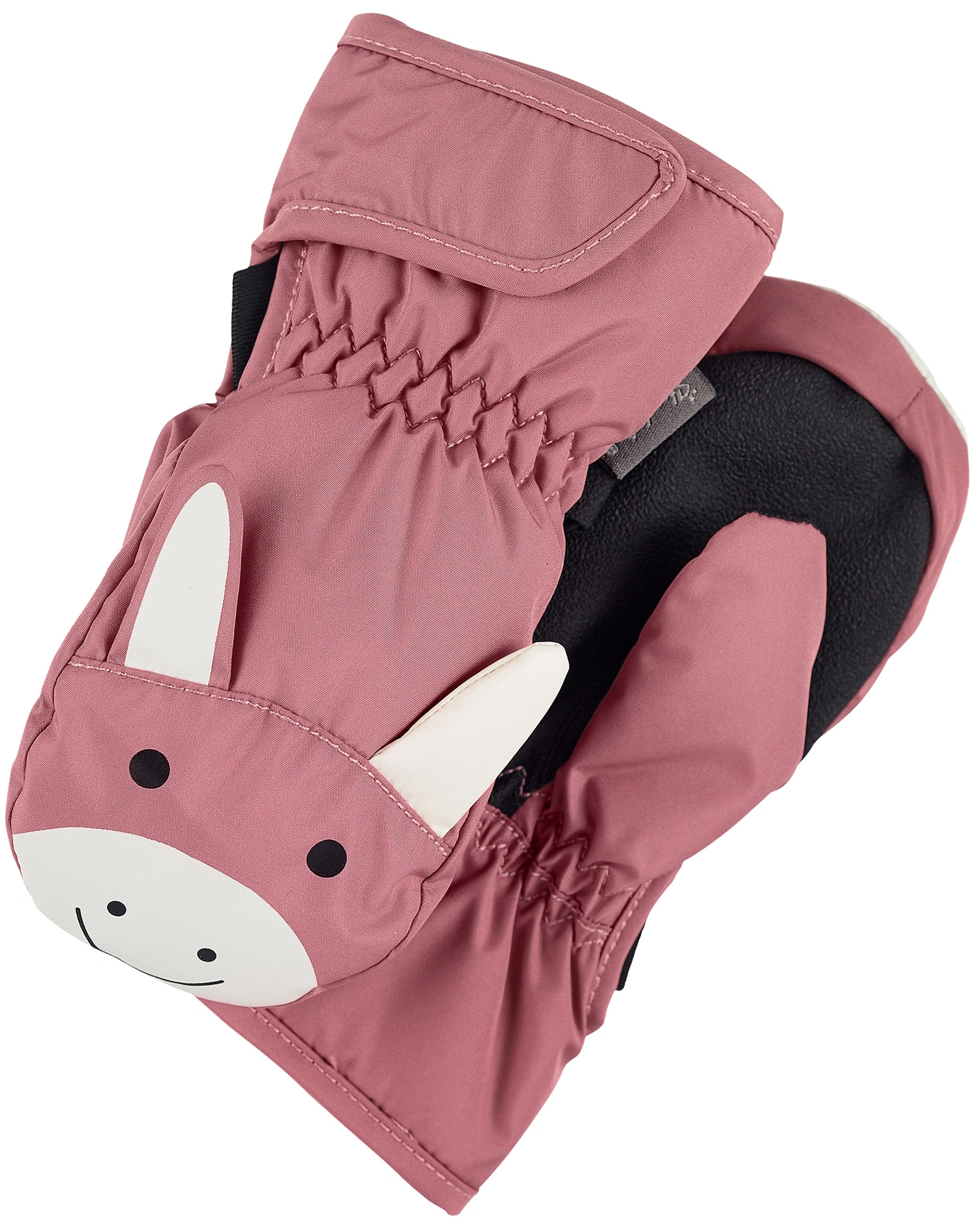 Fäustlinge EMMI mit Klett gefüttert in rosa