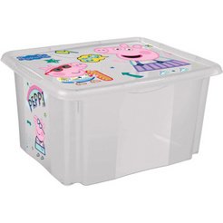 Boîte de rangement empilable Peppa Pig