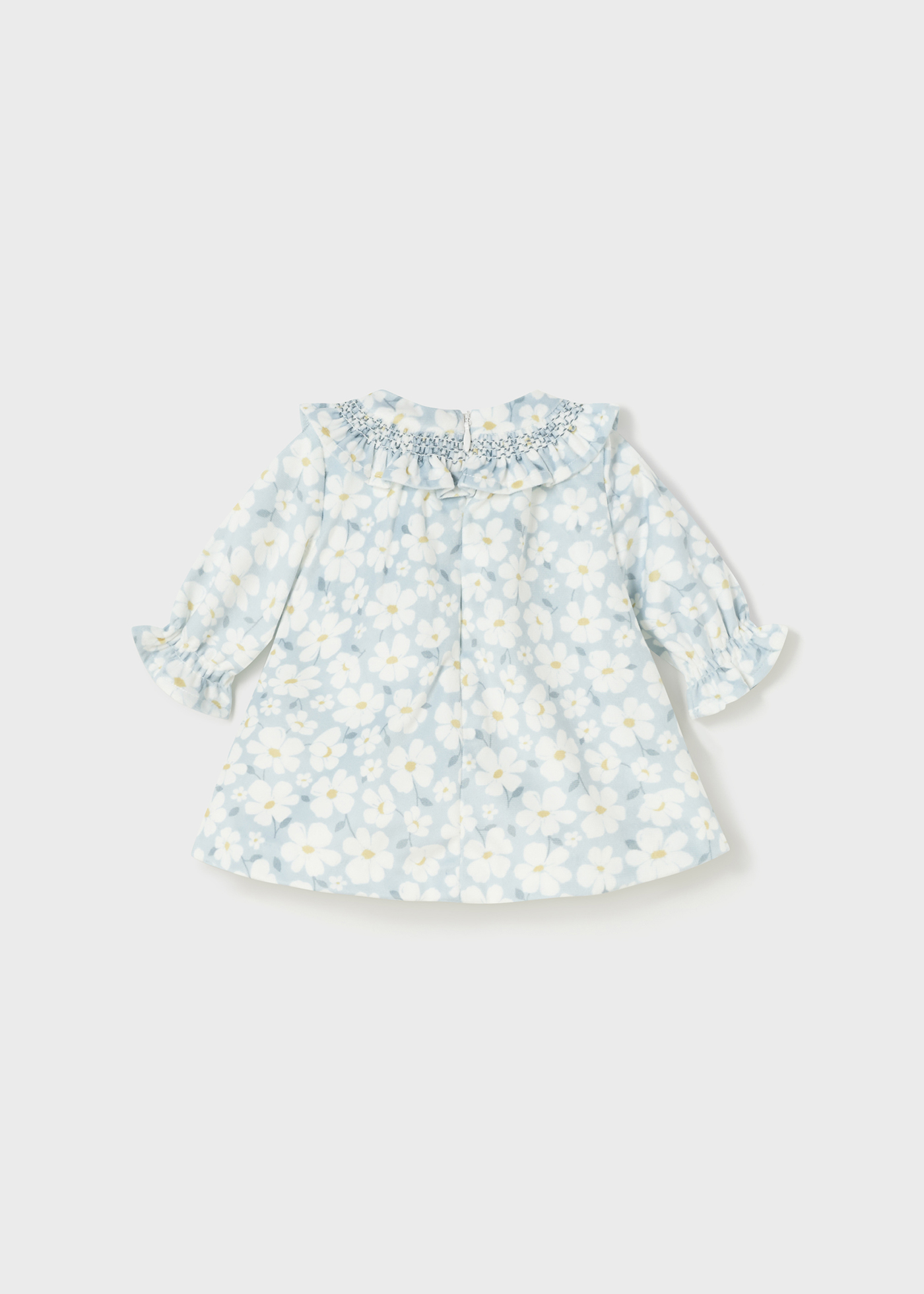Vestido de veludo para recém-nascido