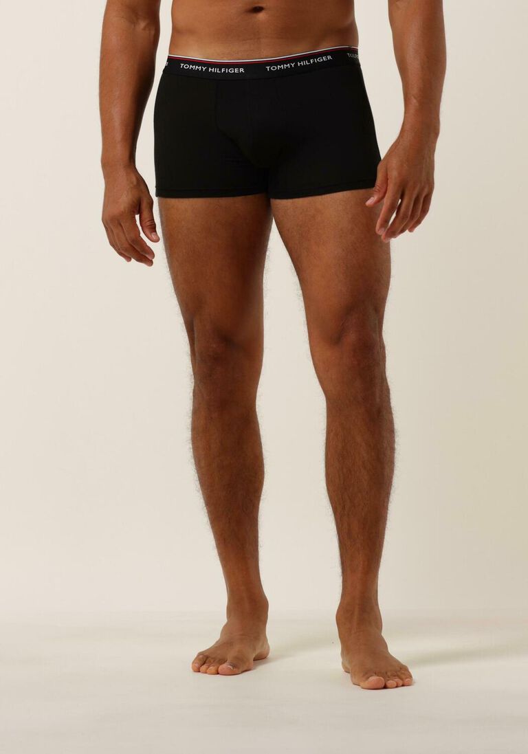 TOMMY HILFIGER UNDERWEAR zwarte tommy hilfiger underwear boxershort 3p trunk