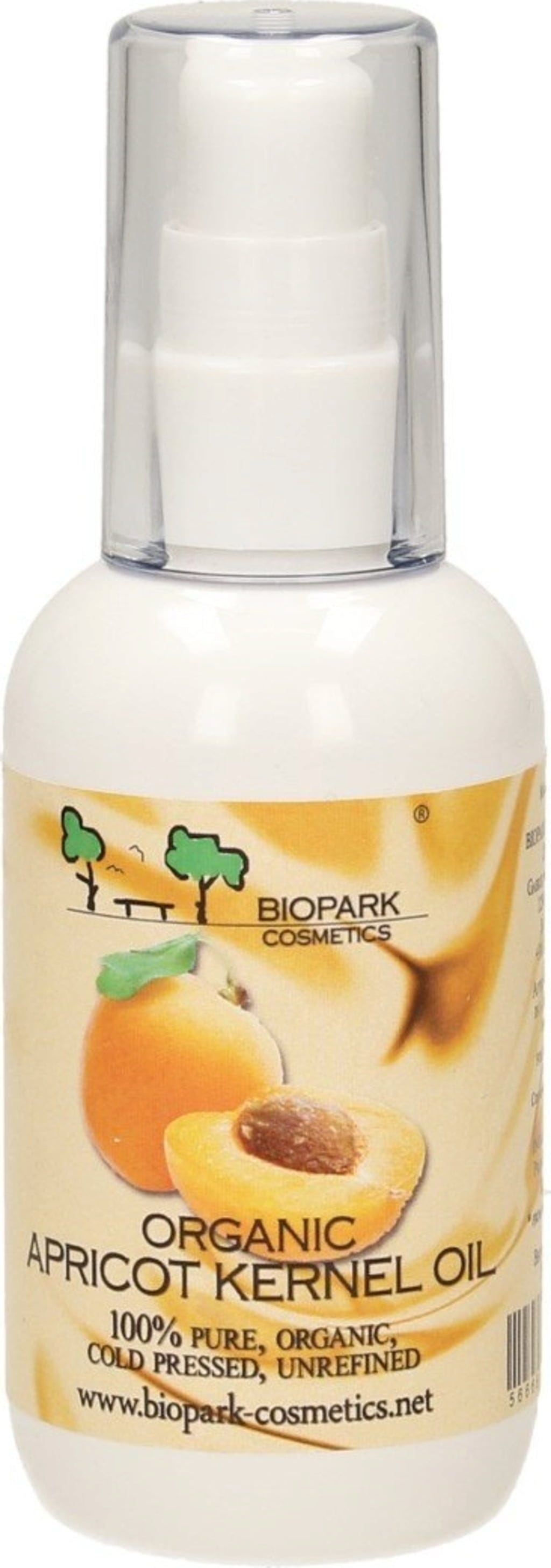 Biopark Cosmetics  Organic Apricot Kernel Oil, 100 ml