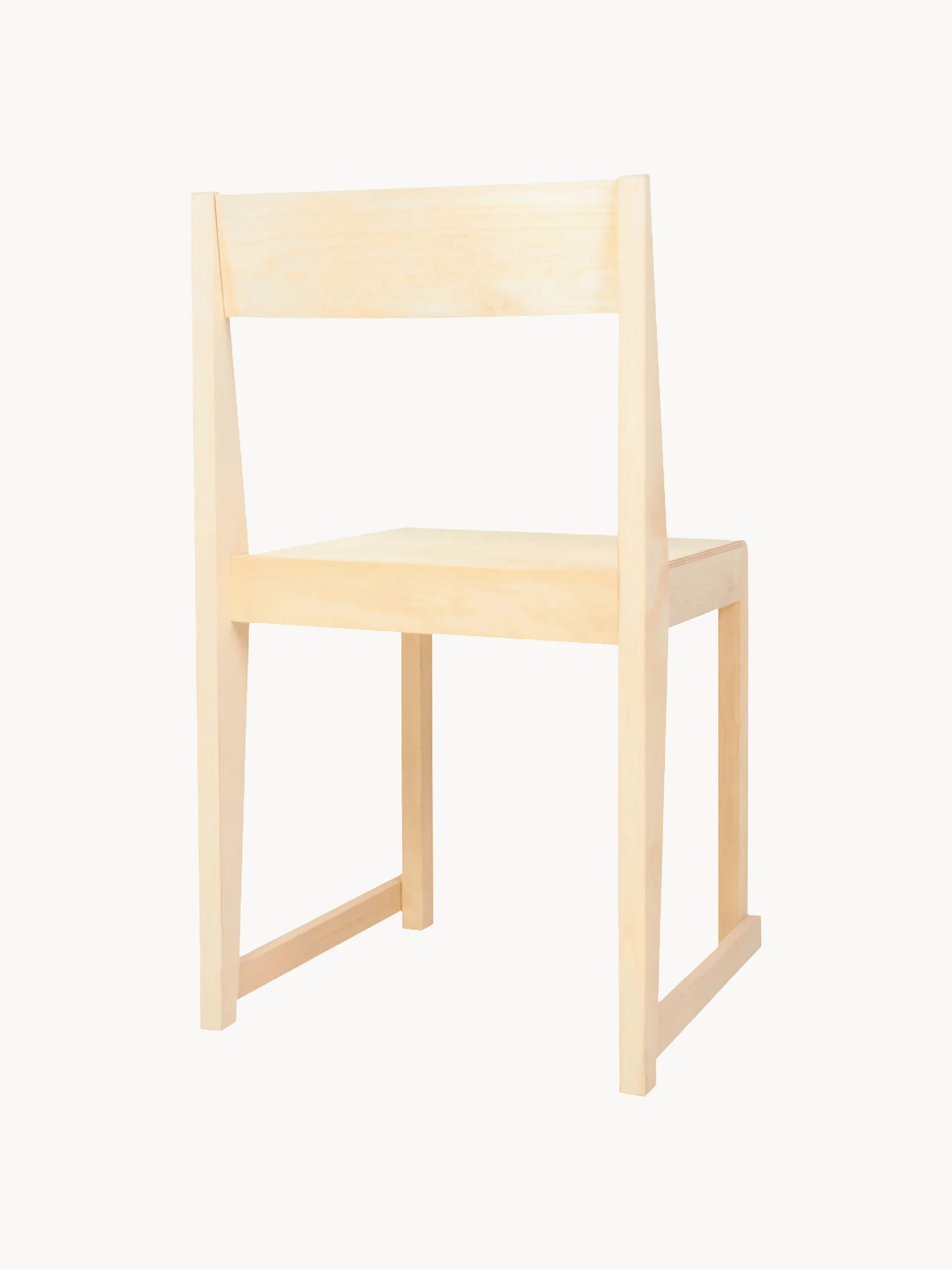 Eetkamerstoel 01 van berkenhout
