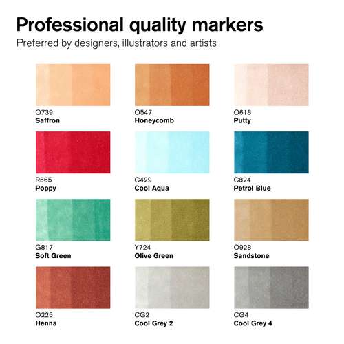 WINSOR & NEWTON™ promarker™ Manga-Sets