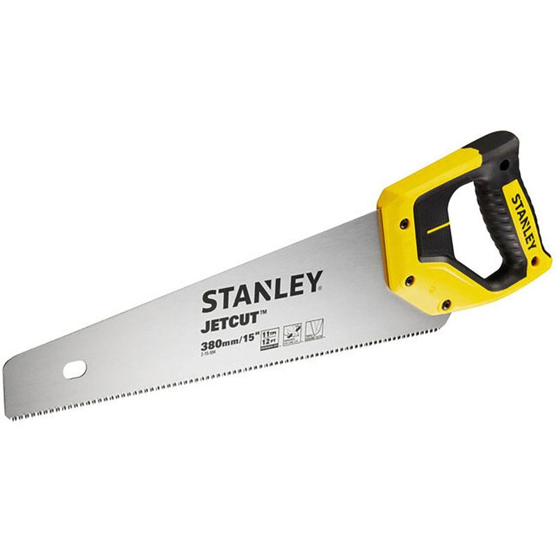 Scie égoïne Stanley Jetcut coupe fine 55 cm