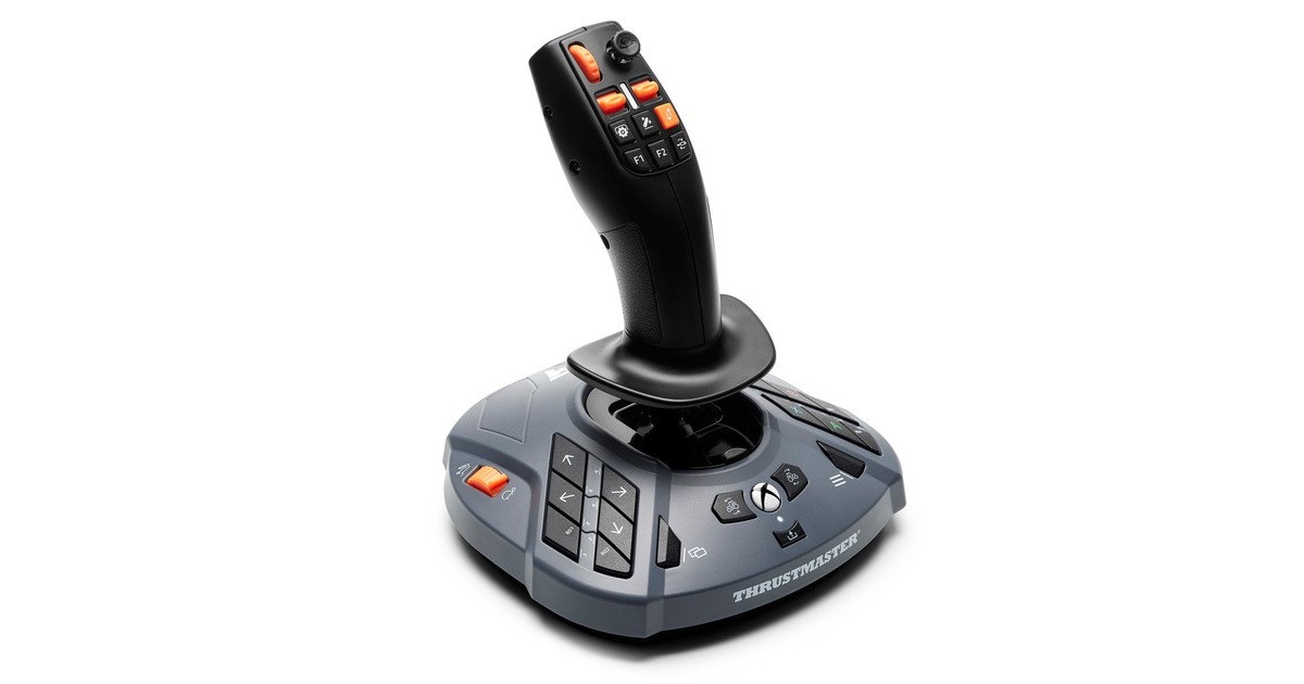 ThrustmasterSimTask FarmStick joystick  (Grijs/zwart, Pc, Xbox Series X|S)