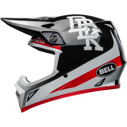 Casque cross Bell MX-9 MIPS TWITCH DBK 2024 - Noir / Blanc