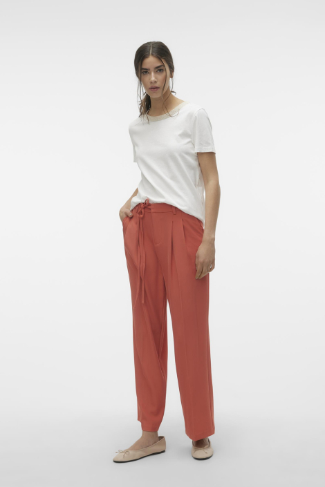 Vero Moda oranje dames broek