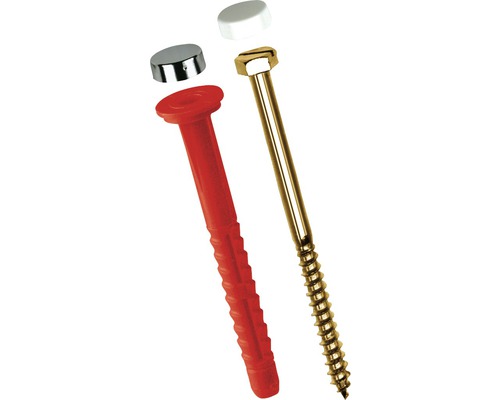 Tox Toilet XL Cap staande toilet montageset, 2 stuks