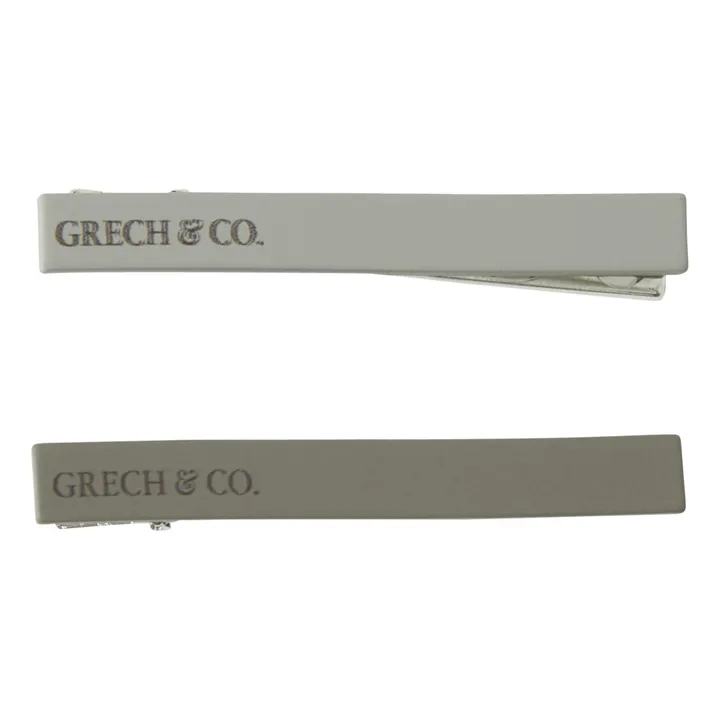 Grech & Co Barrettes clips | Gris