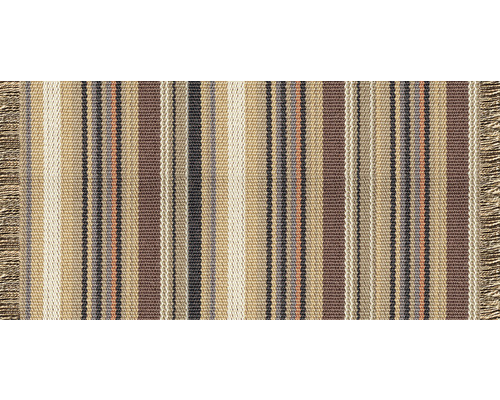 Vuilvangende loper Stripes beige 67x150 cm