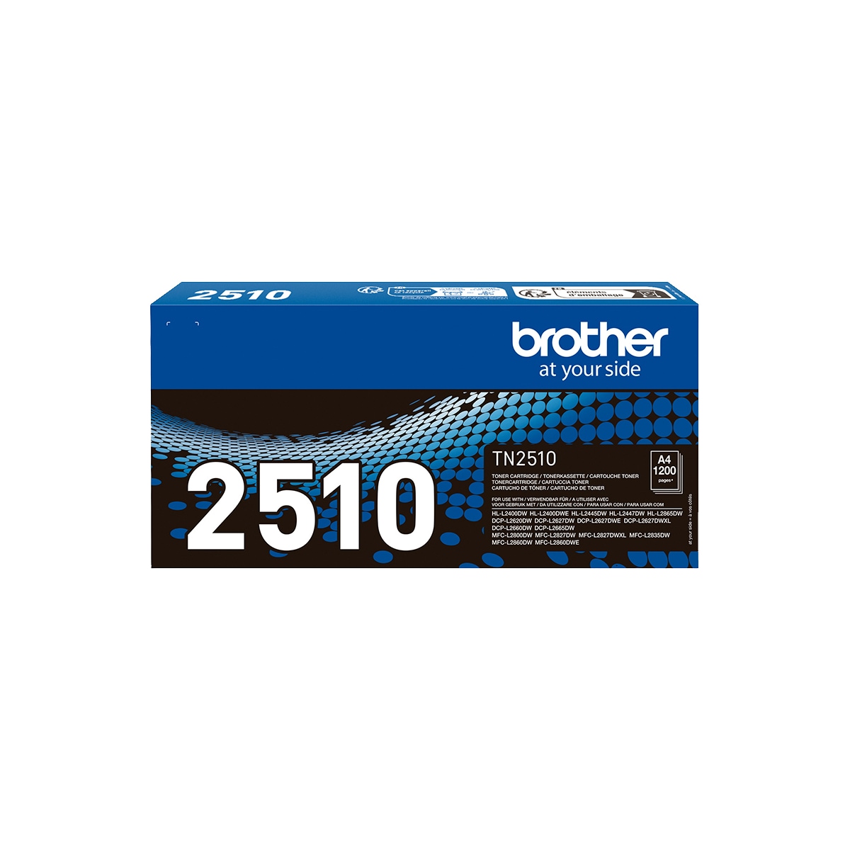 Brother TN-2510 sort blekkpatron