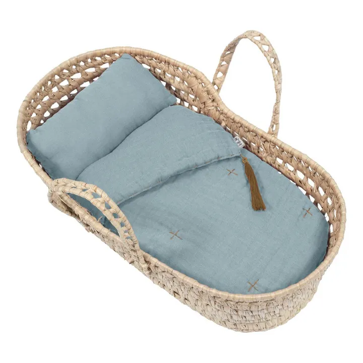 Numero 74 Couffin, matelas et parure pour poupée | Sweet Blue S046