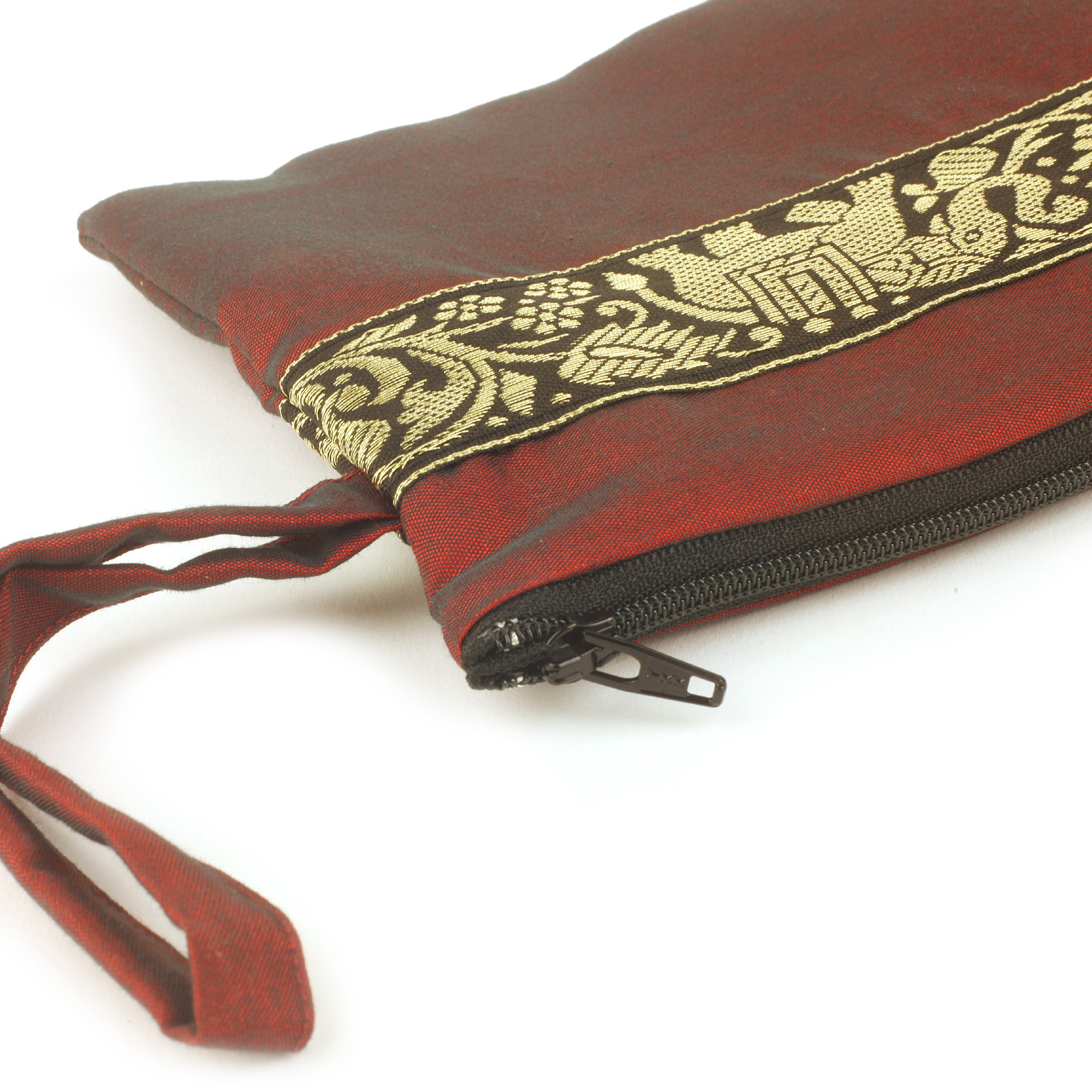 Zipper-Täschchen burgund, B 23 cm, H 13 cm günstig bestellen