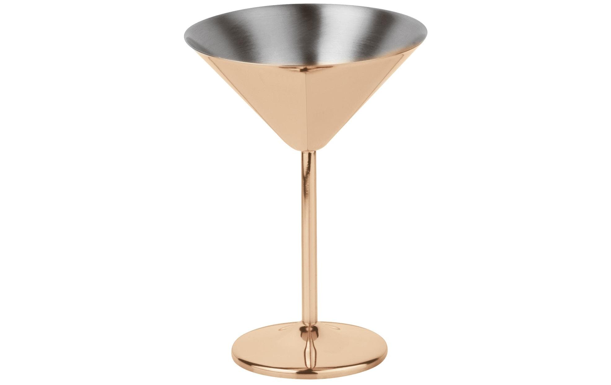 Cocktailglas 200 ml, 1 Stück, KupferMartiniglas