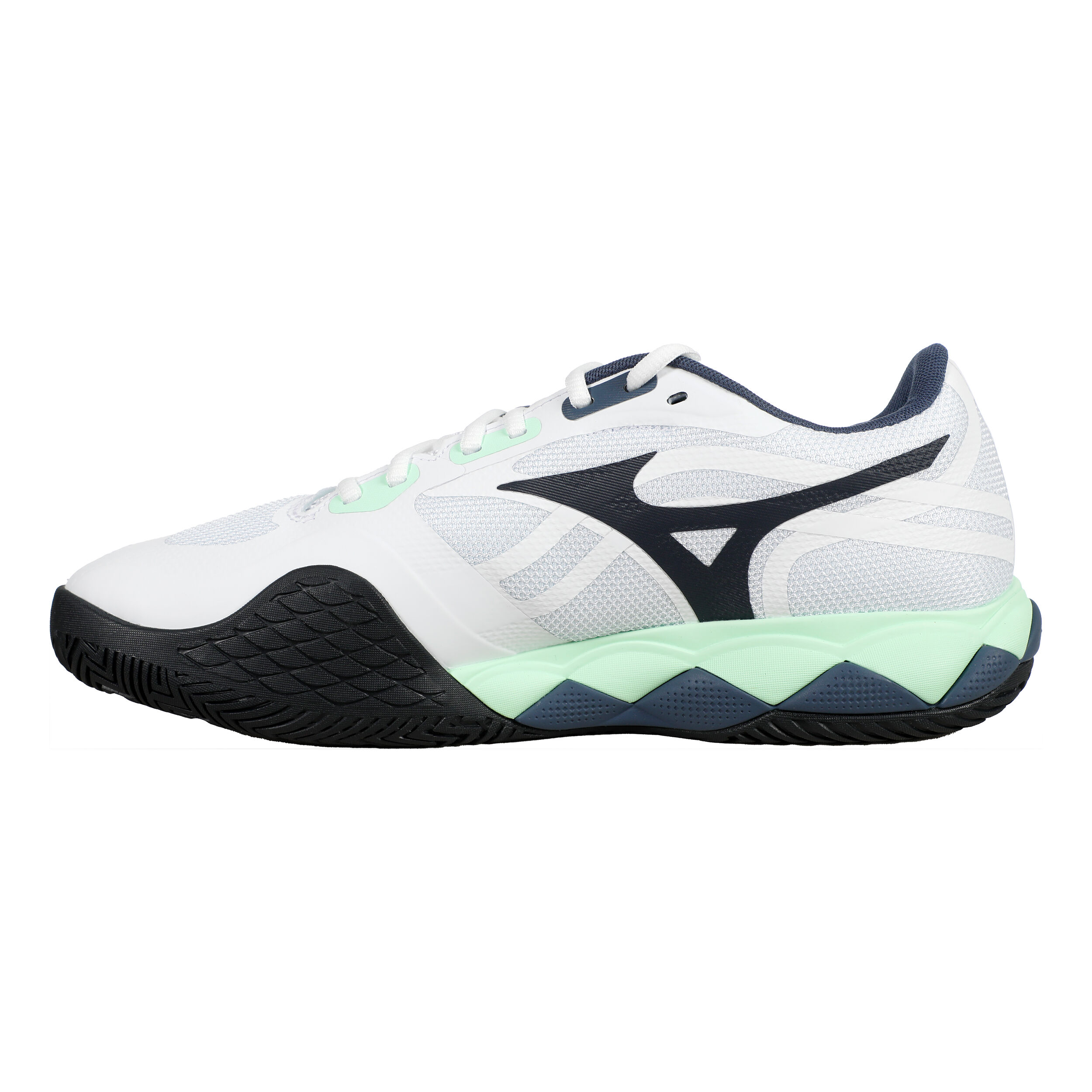 Mizuno Wave Enforce Tour 2 Chaussures Toutes Surfaces - Blanc , Mint