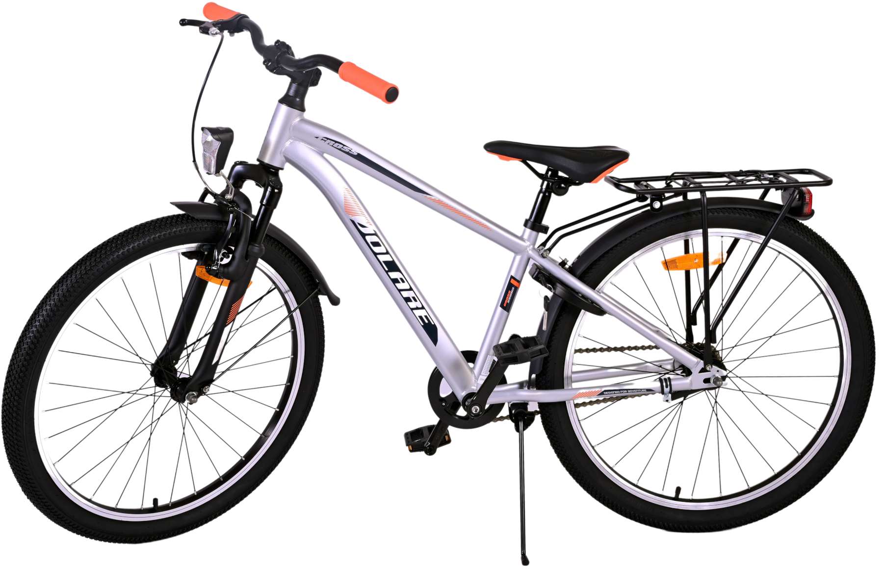 TPFSports Cross Kinderfahrrad - Jungen - Rücktritt + Handbremse - 24 Zoll - Blau