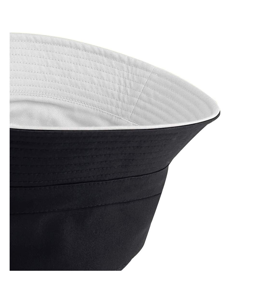 Beechfield - Bob réversible - Adulte unisexe (Noir/Gris) - UTRW4070