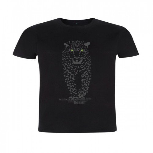 Camiseta masculina Jaguar, preta