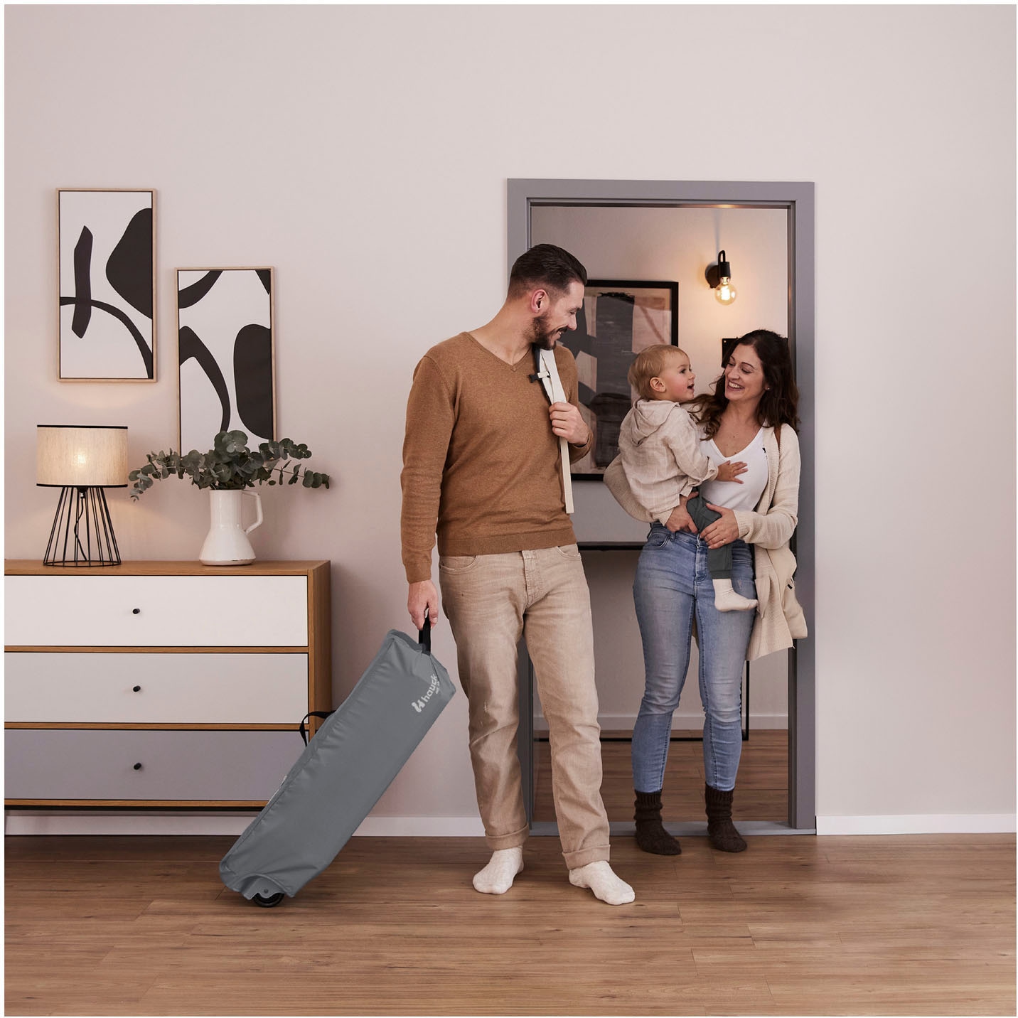 Hauck Baby-Reisebett »Sleep N Easyfold« Vorderausstieg; inkl. Transporttasche