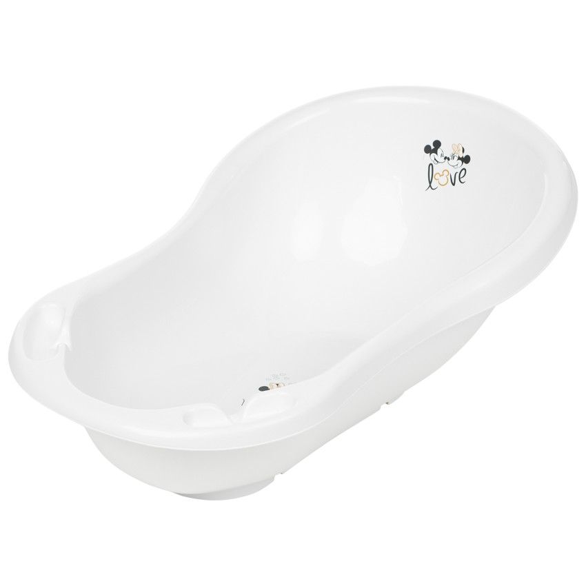 Baignoire avec bouchon Mickey & Minnie - Ecru