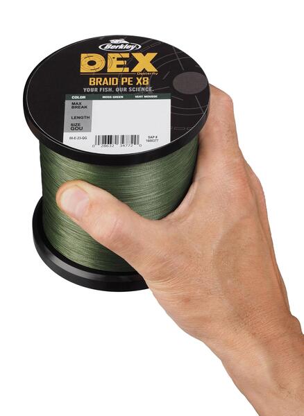 Tresse Berkley Dex X8 Moss Green 3000m
