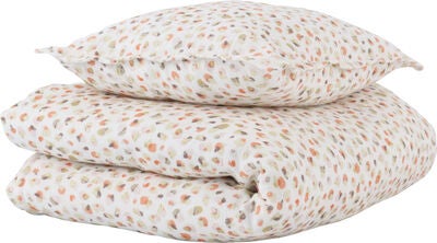 Oh, Poppy! Vega Musselin Sengesett Sprinkelseng 70x80, Poppy Fresh Vanilla