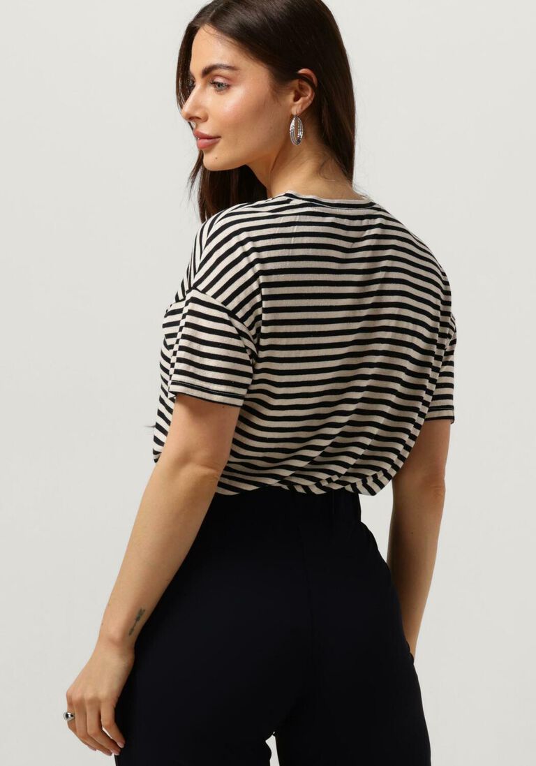 MOS MOSH donkerblauwe mos mosh t-shirt jill