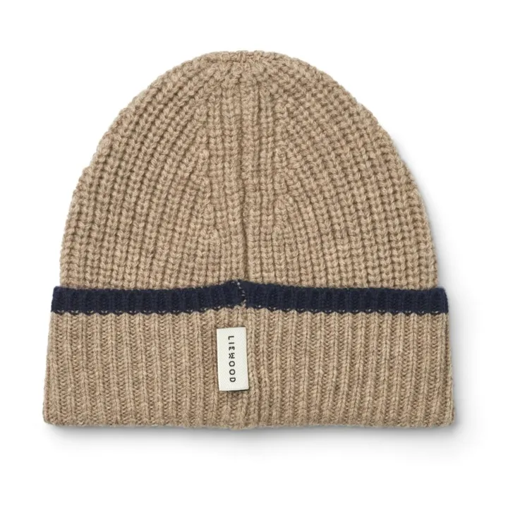 Liewood Bonnet Mérinos Bicolore Miller | Beige