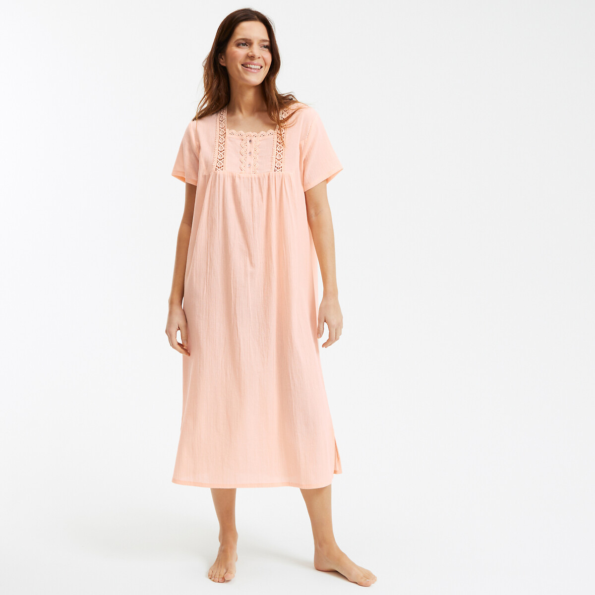 ANNE WEYBURN<br>Camisola em crepe katoen